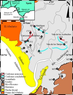 Halladas pruebas de poblamiento humano durante la prehistoria reciente en las marismas de Doñana