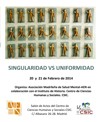XX Jornadas de la Asociación Madrileña de Salud Mental: Singularidad VS Uniformidad"
