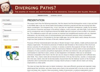 Diverging paths? The shapes and institutions in the medieval Christian and Islamic worlds