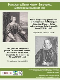 Cartel del seminario Seminario de Investigaciones en Curso