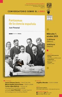Conversatorio sobre ell libro "Fantasmas de la ciencia española" de Juan Pimentel (IH)