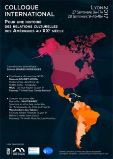 Colloque International: "Pour une Histoire des Relations Culturelles des Amériques au XXE Siècle"