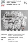Seminarios del G.I. Prehistoria Social y Económica: "El análisis de la producción lítica en contextos arqueológicos gallegos... ¿qué?..., ¿cómo?... y sobre todo... ¿para qué?..."