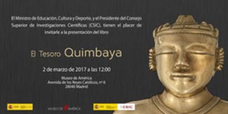 Presentación del libro "El Tesoro Quimbaya", de Alicia Perea (IH, CCHS-CSIC)