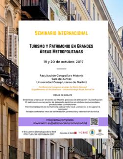 II Seminario Internacional: "Turismo y Patrimonio en Grandes Areas Metropolitanas"
