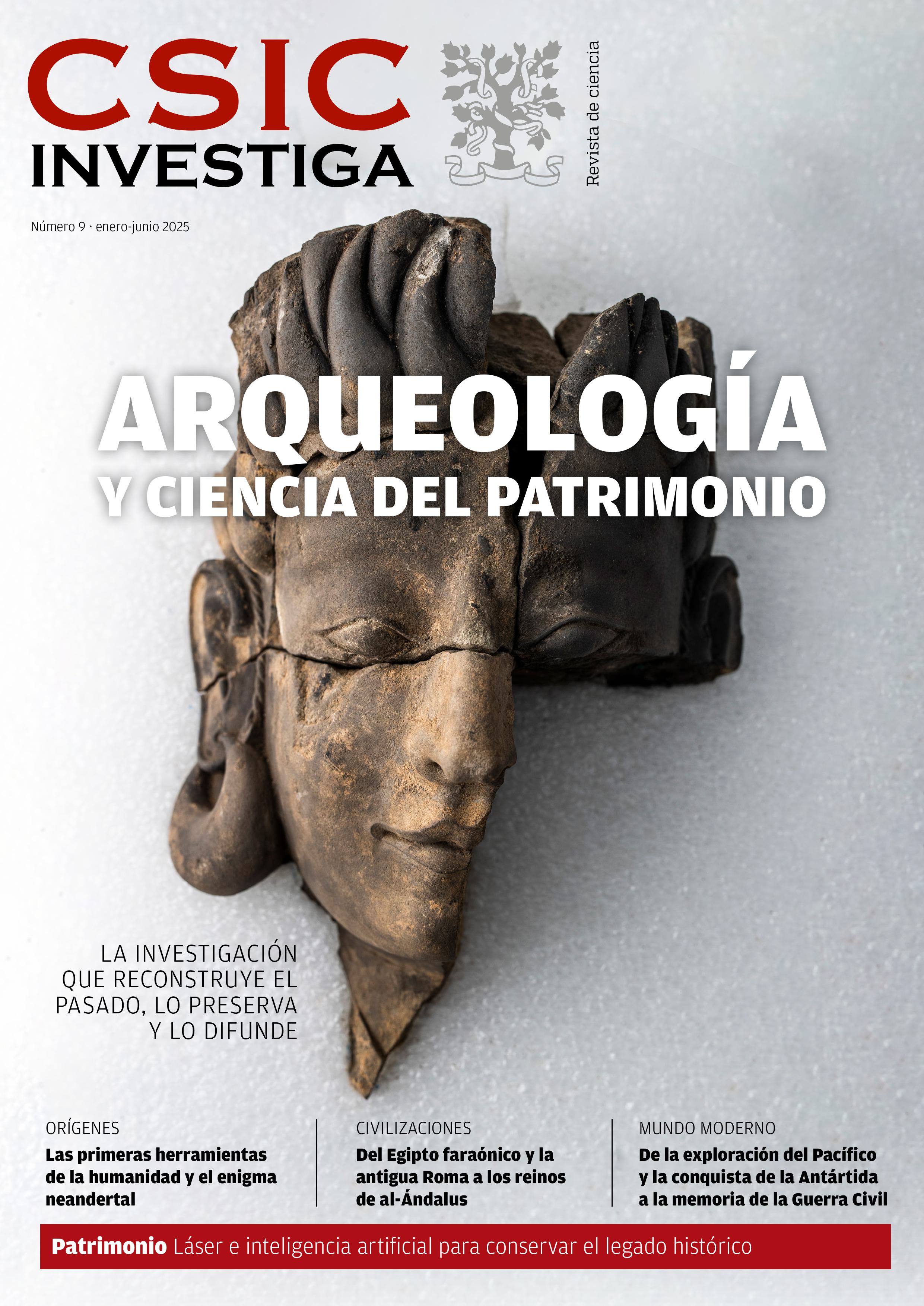 Portada de la revista CSIC INVESTIGA, número 9.