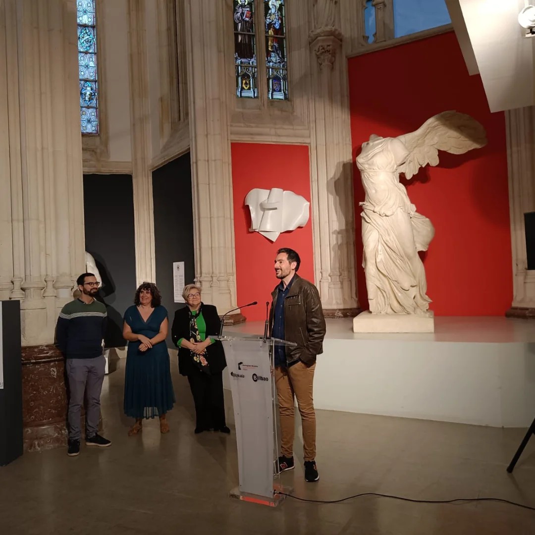 El Museo de Reproducciones de Bilbao presenta “Şuwar al-Rũm. Islam. Eskultura Klasikoa”, una exposición sobre la escultura clásica vista desde la literatura islámica (Autor: @spoliaomeyas en IG) El Museo de Reproducciones de Bilbao presenta “Şuwar al-Rũm. Islam. Eskultura Klasikoa”, una exposición sobre la escultura clásica vista desde la literatura islámica (Autor: @spoliaomeyas en IG)