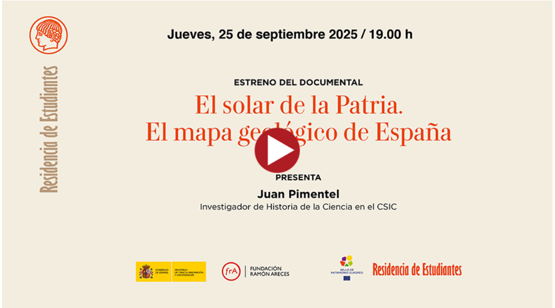  El solar de la Patria. Mapa geológico de España