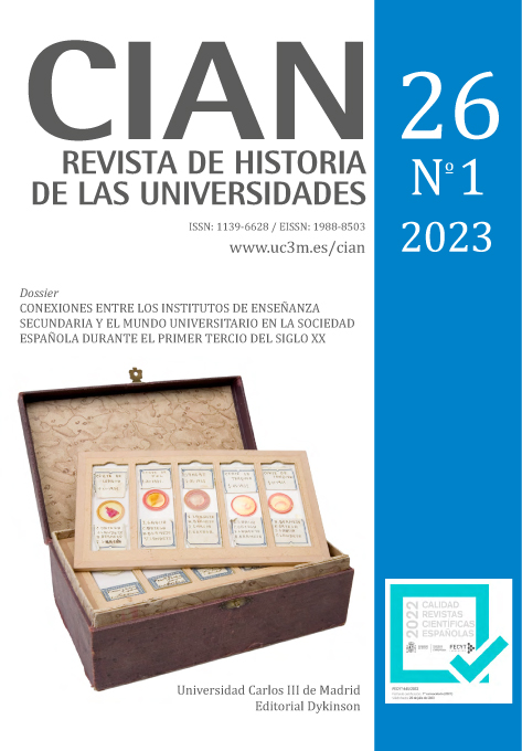 Se publica un dossier sobre educación secundaria y universitaria en el primer tercio del siglo XX coordinado por Leoncio López-Ocón (IH) y Álvaro Ribagorda (UC3M)