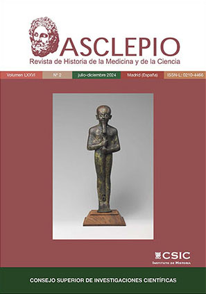 "Asclepio. Revista de Historia de la Medicina y de la Ciencia" publica un nuevo número