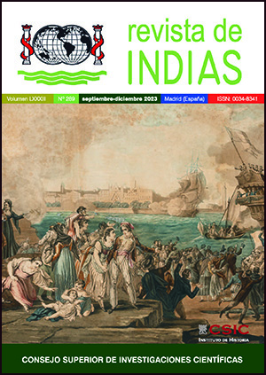 Antonio Santamaría y Jesús Bustamante (IH) escriben en el nuevo volumen de "Revista de Indias"