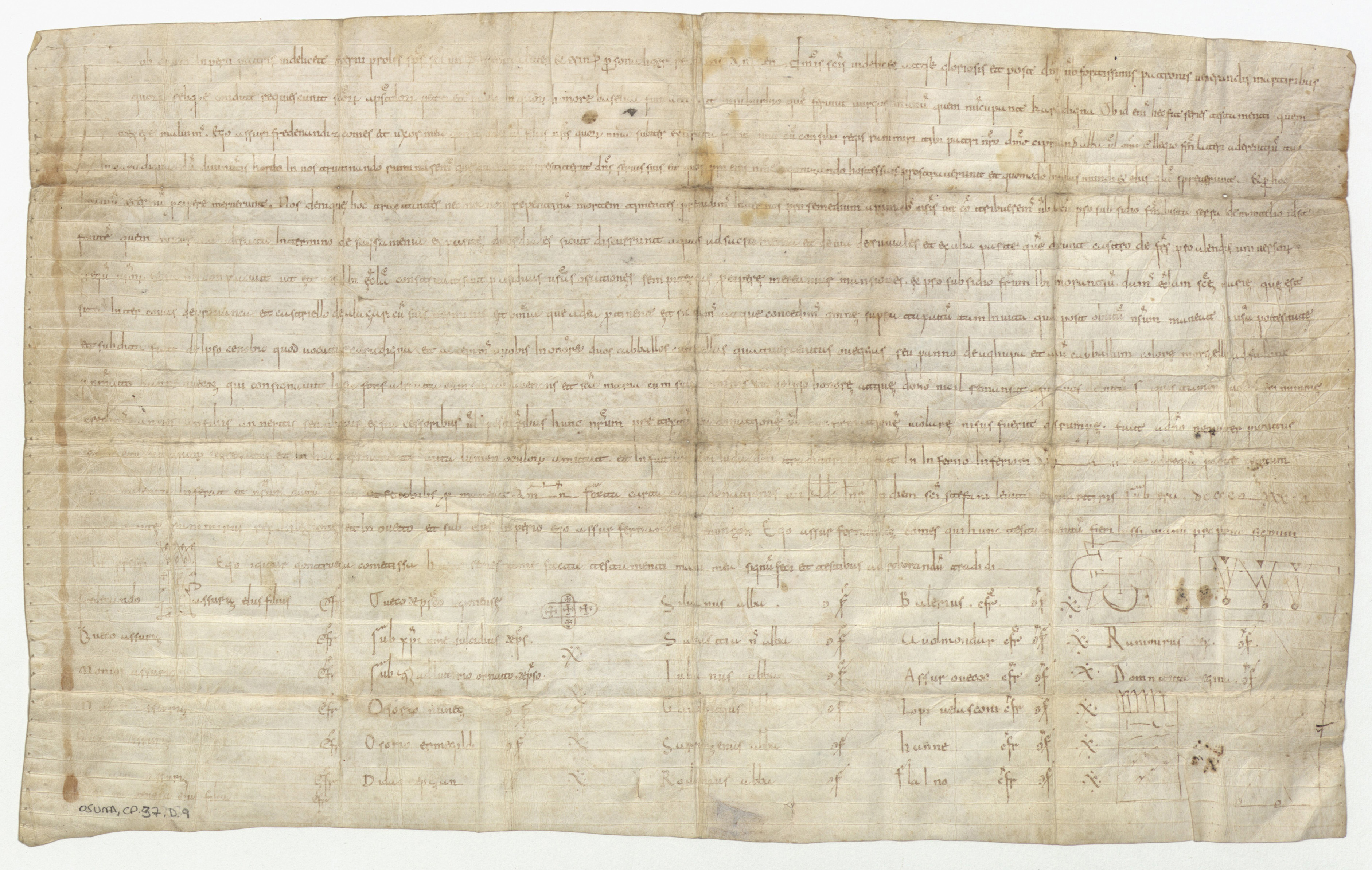 Una investigación explora la falsificación de documentos en la Edad Media