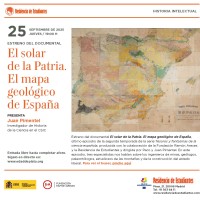 Estreno del documental "El solar de la Patria. Mapa geológico de España"