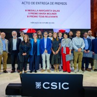 Foto de las personas premiadas/ César Hernández (CSIC)