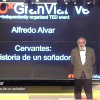 Alfredo Alvar (IH) participa en TEDxGranVía con una charla sobre Cervantes
