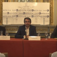 Manuel Lucena (IH) participa en un debate en Casa de América sobre la historia del galeón San José