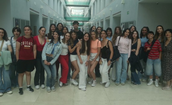 Estudiantes de Bachillerato Internacional del IES Miguel Catalán comparten una jornada con investigadores del CCHS