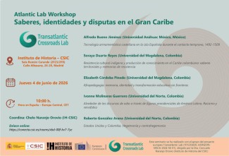 AtlanticLab Workshop "Saberes, identidades y disputas en el Gran Caribe"