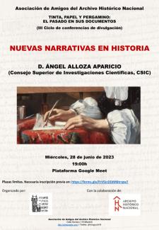 Conferencia "Nuevas narrativas en Historia"