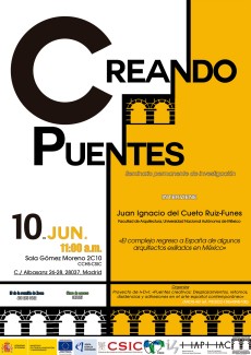 "El complejo regreso a España de algunos arquitectos exiliados en México" "El complejo regreso a España de algunos arquitectos exiliados en México"