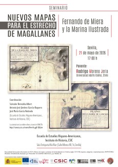 Seminario "Nuevos mapas para el estrecho de Magallanes. Fernando de Miera y la Marina Ilustrada"