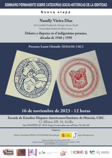 Seminario SEMPERCAT "Debates y disputas en el indigenismo peruano, décadas de 1940 y 1950"