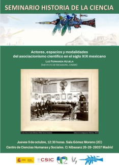 Actores, espacios y modalidades del asociacionismo científico en el siglo XIX mexicano Actores, espacios y modalidades del asociacionismo científico en el siglo XIX mexicano
