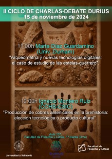 Conferencia "Producción de cobres arsenicales en la Prehistoria: elección tecnológica o producto cultural"