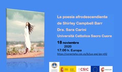 Webinar "La poesía afrodescendiente de Shirley Campbell Barr"