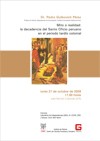 Seminario: "Mito o realidad: la decadencia del Santo Oficio peruano en el periodo tardío colonial"