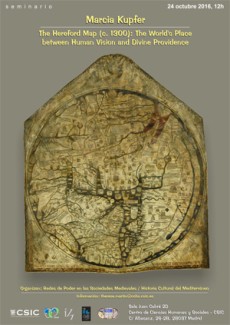 Seminario: "The Hereford Map (c. 1300): The World's Place between Human Vision and Divine Providence"