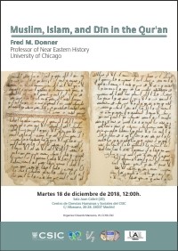 Seminario "Muslim, Islam, and Din in the Qur'an"