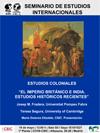 Seminario de Estudios Internacionales: "Estudios Coloniales. El Imperio Británico e India. Estudios Históricos recientes"