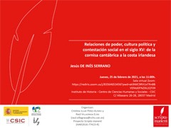 Seminario "Relaciones de poder, cultura política y contestación social en el siglo XV: de la cornisa cantábrica a la costa irlandesa"